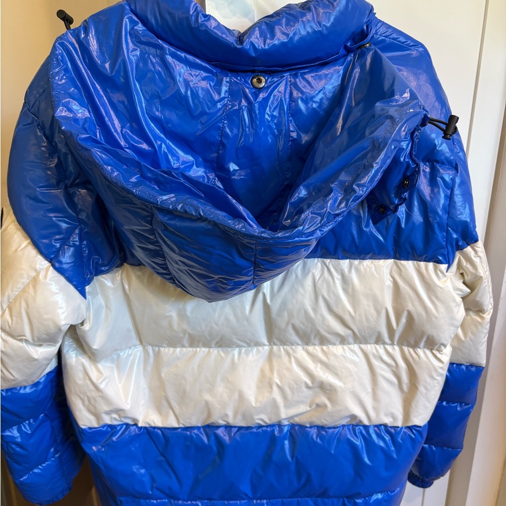Flywaves Blue Puffer Jacket - Picture 5 of 10